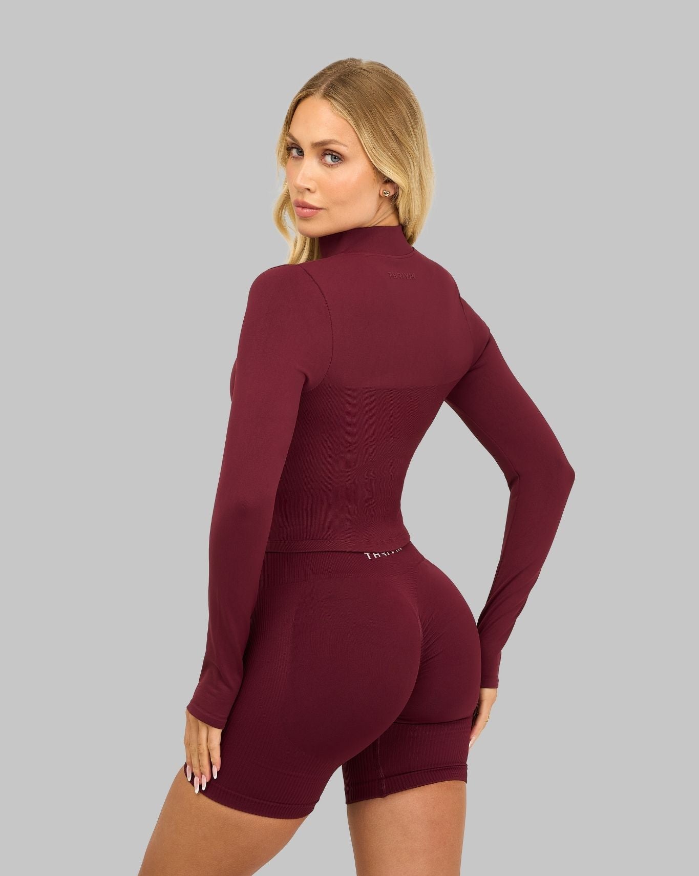 Elevate™ Sculpt Shapewear Jacket | Cranberry