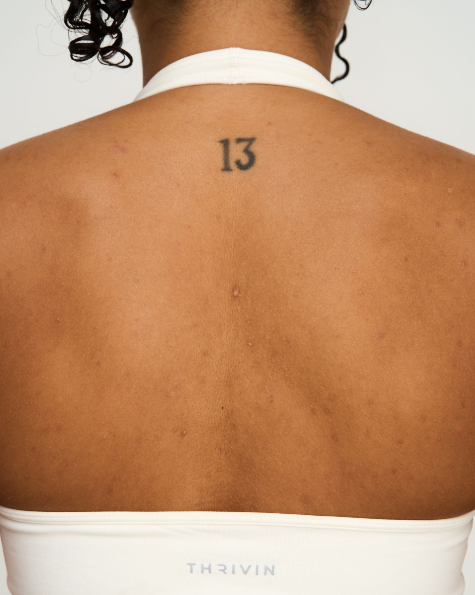 Elevate™ Sculpting Shapewear Top Halterneck | Cream