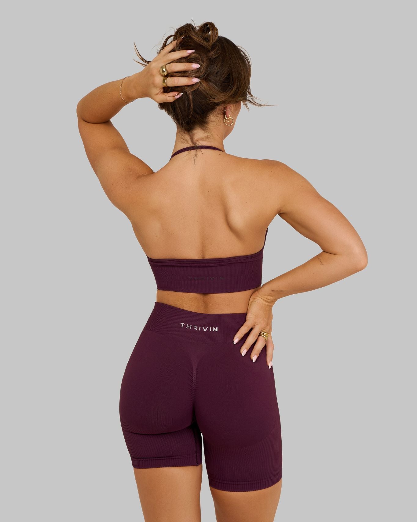 Elevate Multi-Way Sculpt Seamless Bra | Winter Plum