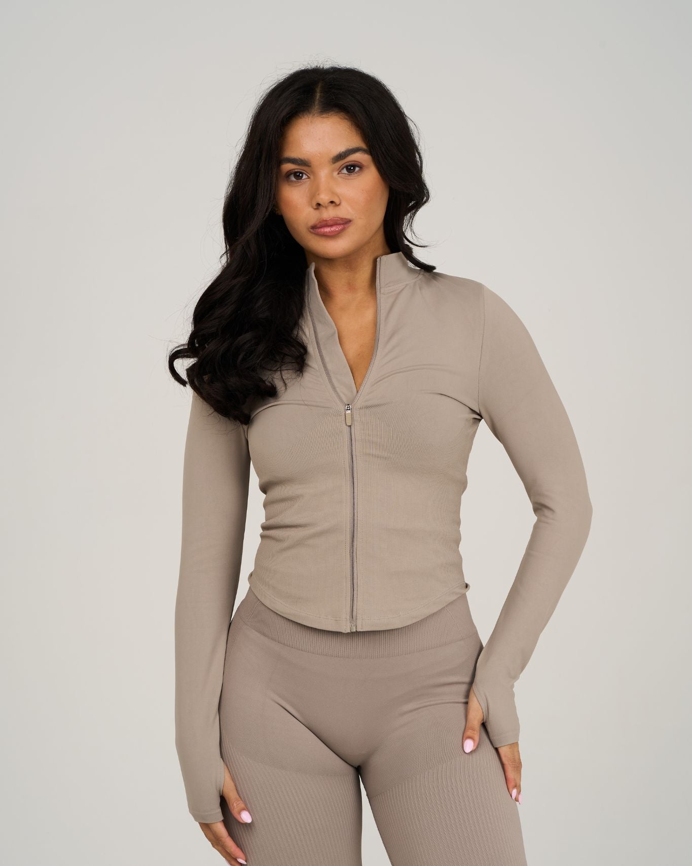 Elevate Sculpt Shapewear Jacket | Latte