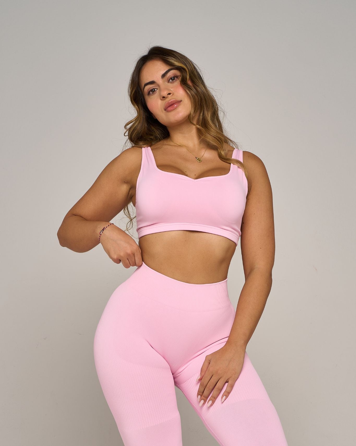 Chiara Sweetheart Impact Bra | Candy Pink