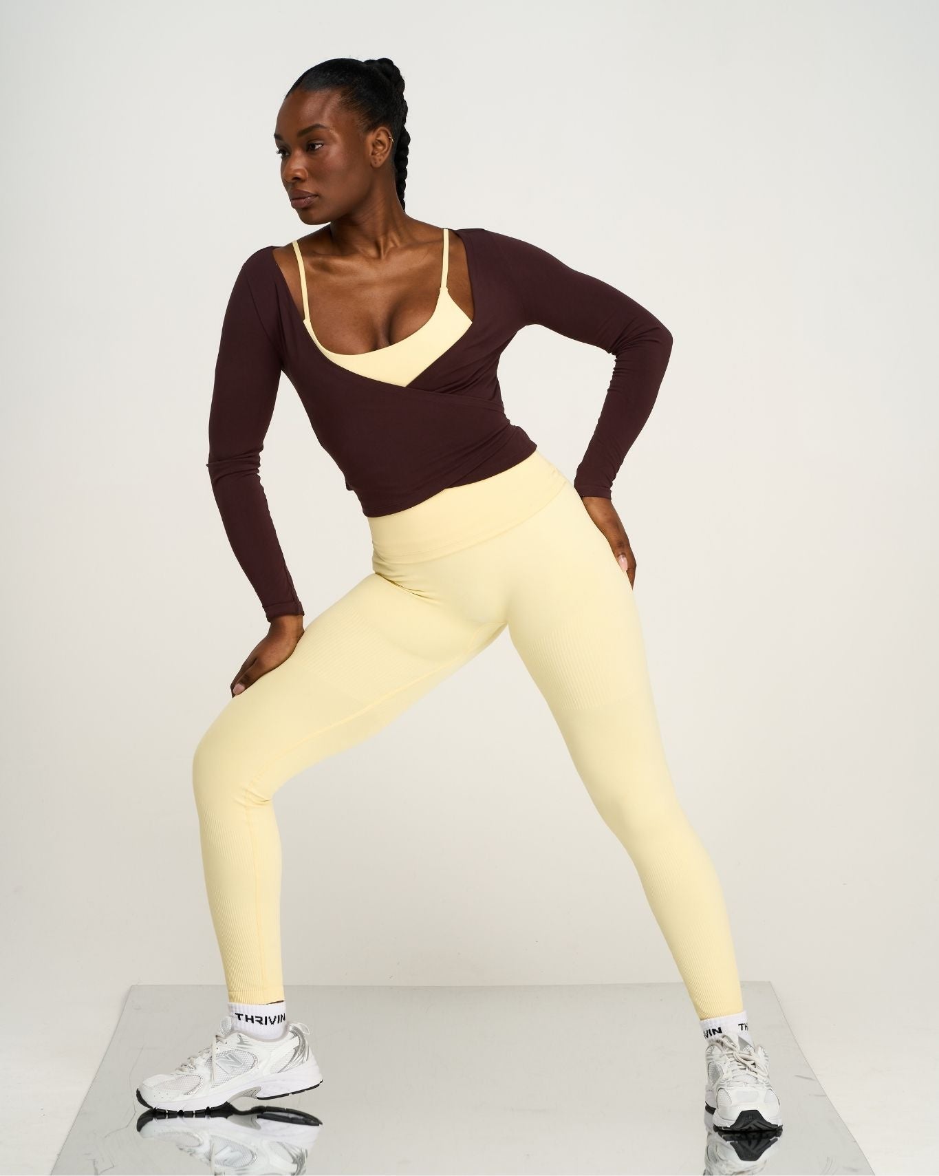 Elevate™ Sculpting Seamless Scoop Neck Cami | Golden Butter