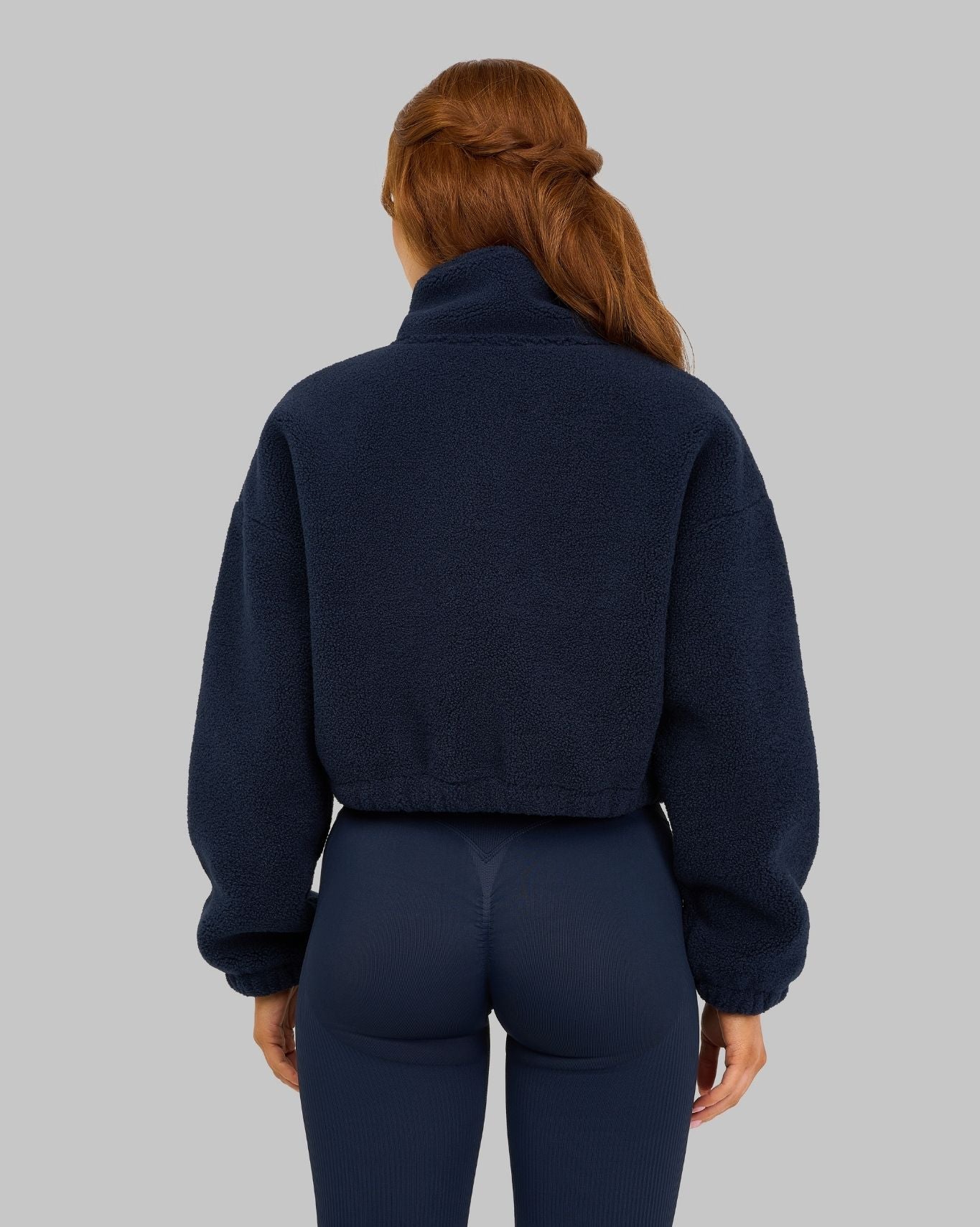 Essential Teddy Fleece Jacket | Midnight Navy