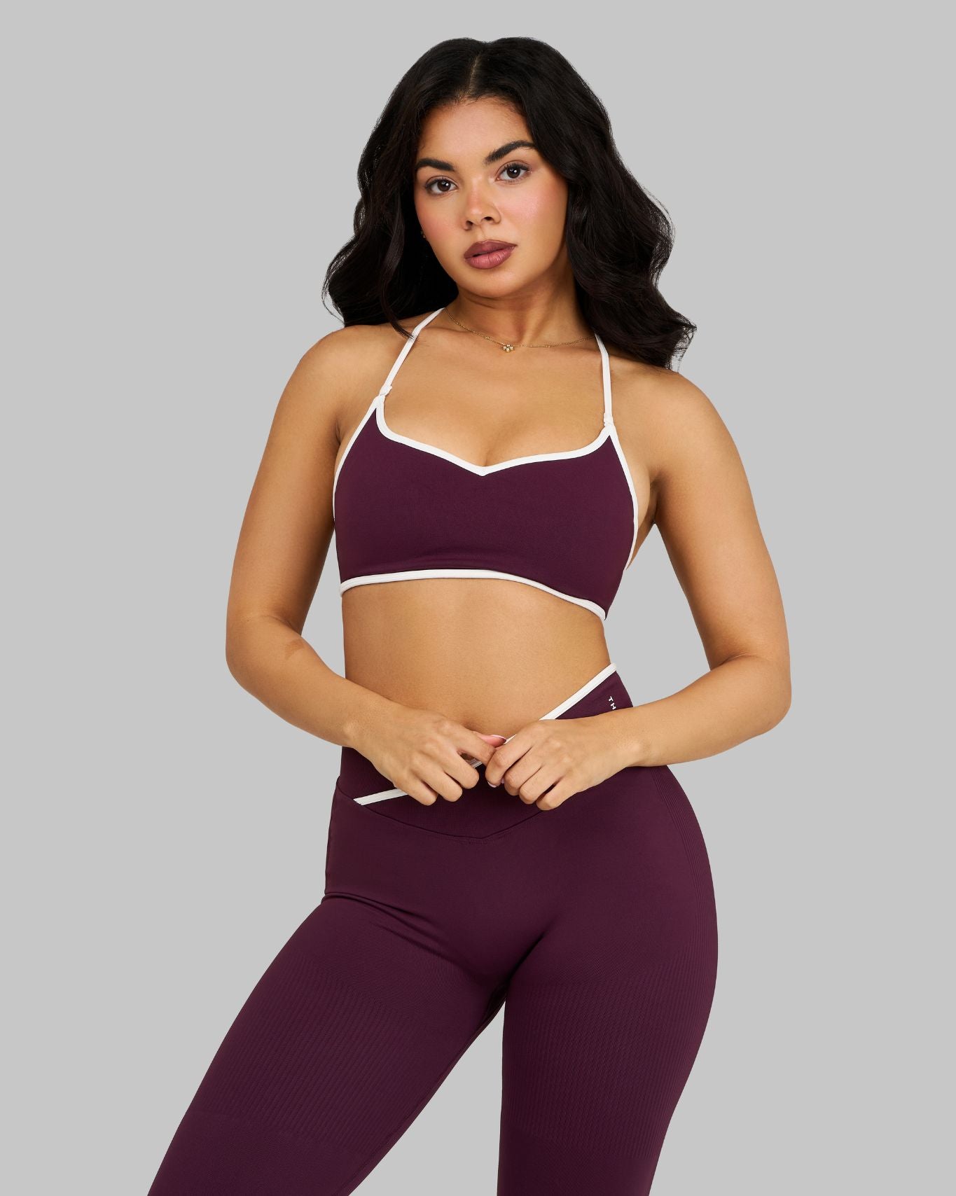 Outline Sweetheart Multiway Bra | Winter Plum