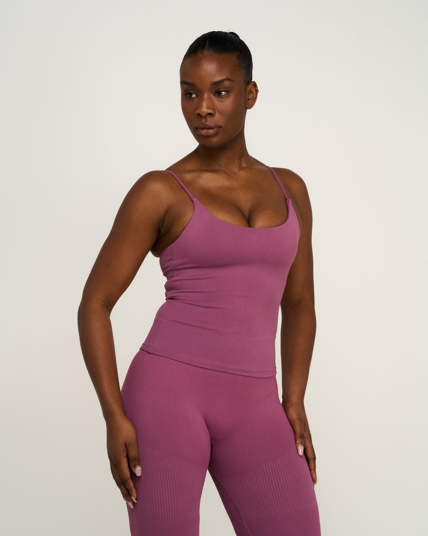 Elevate™ Sculpting Seamless Scoop Neck Cami | Orchid Mauve