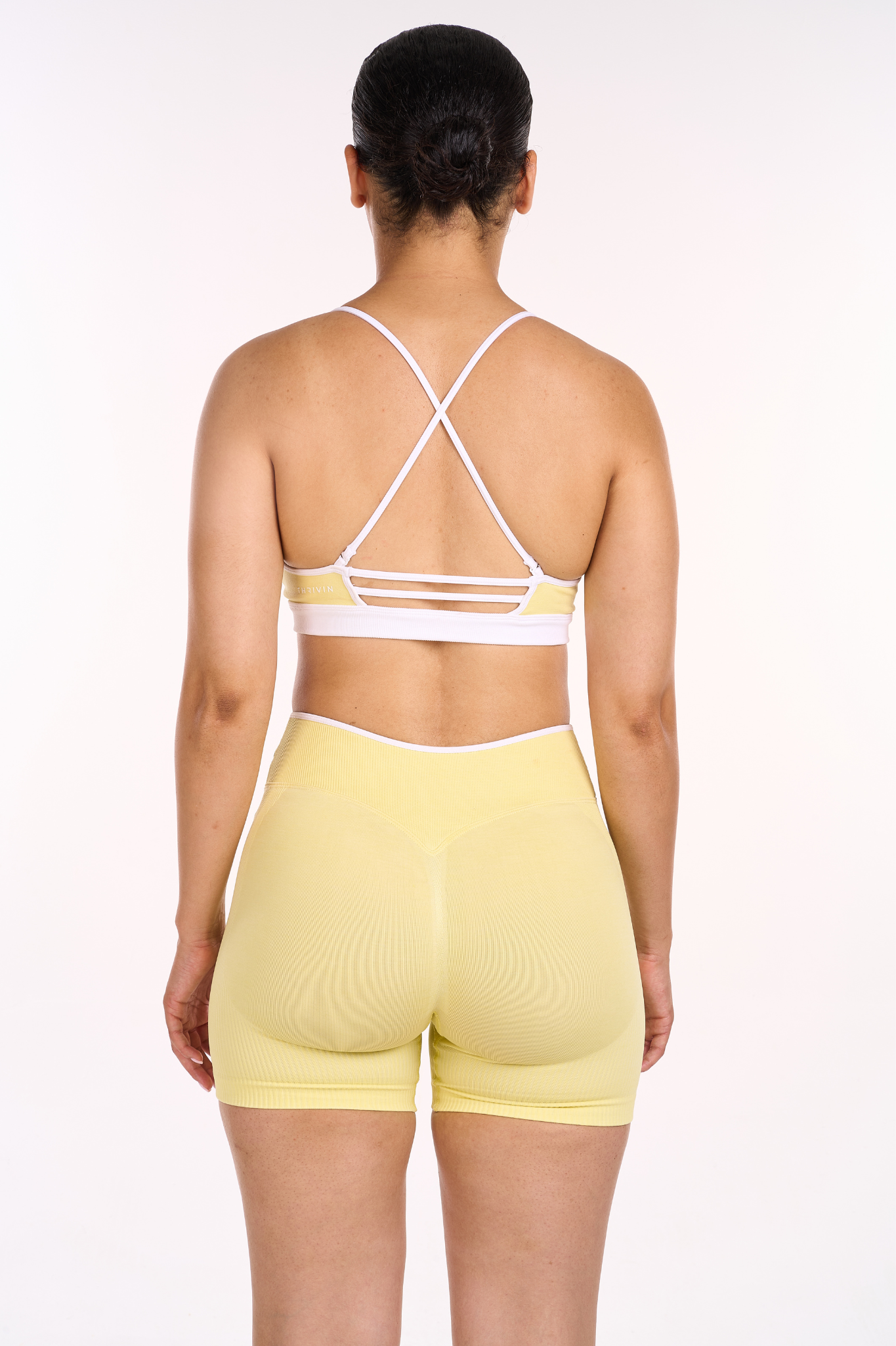 Multi-Way Rewind V-Edge Bra | Yellow