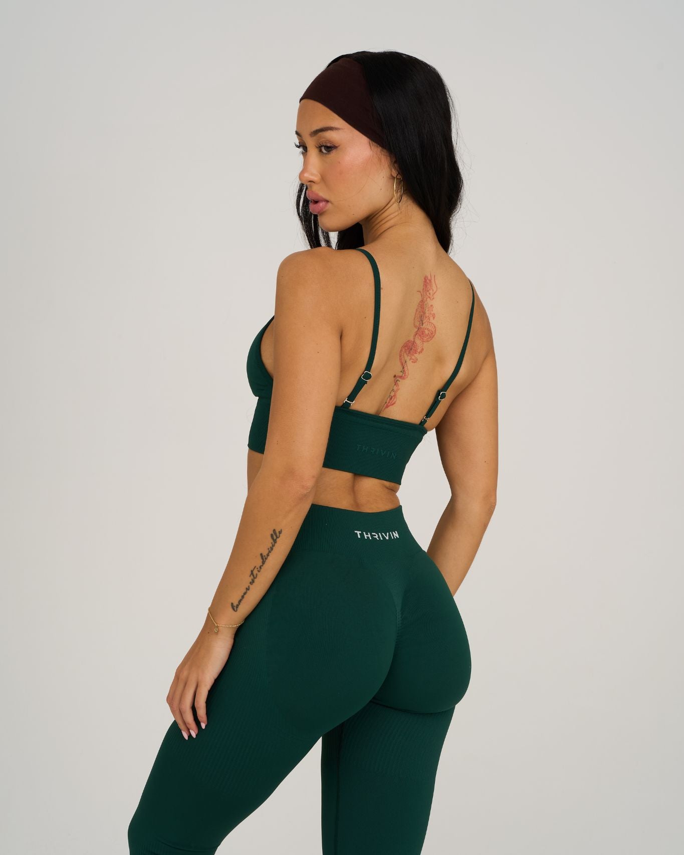 Elevate Multi-Way Sculpt Seamless Bra | Pine Green