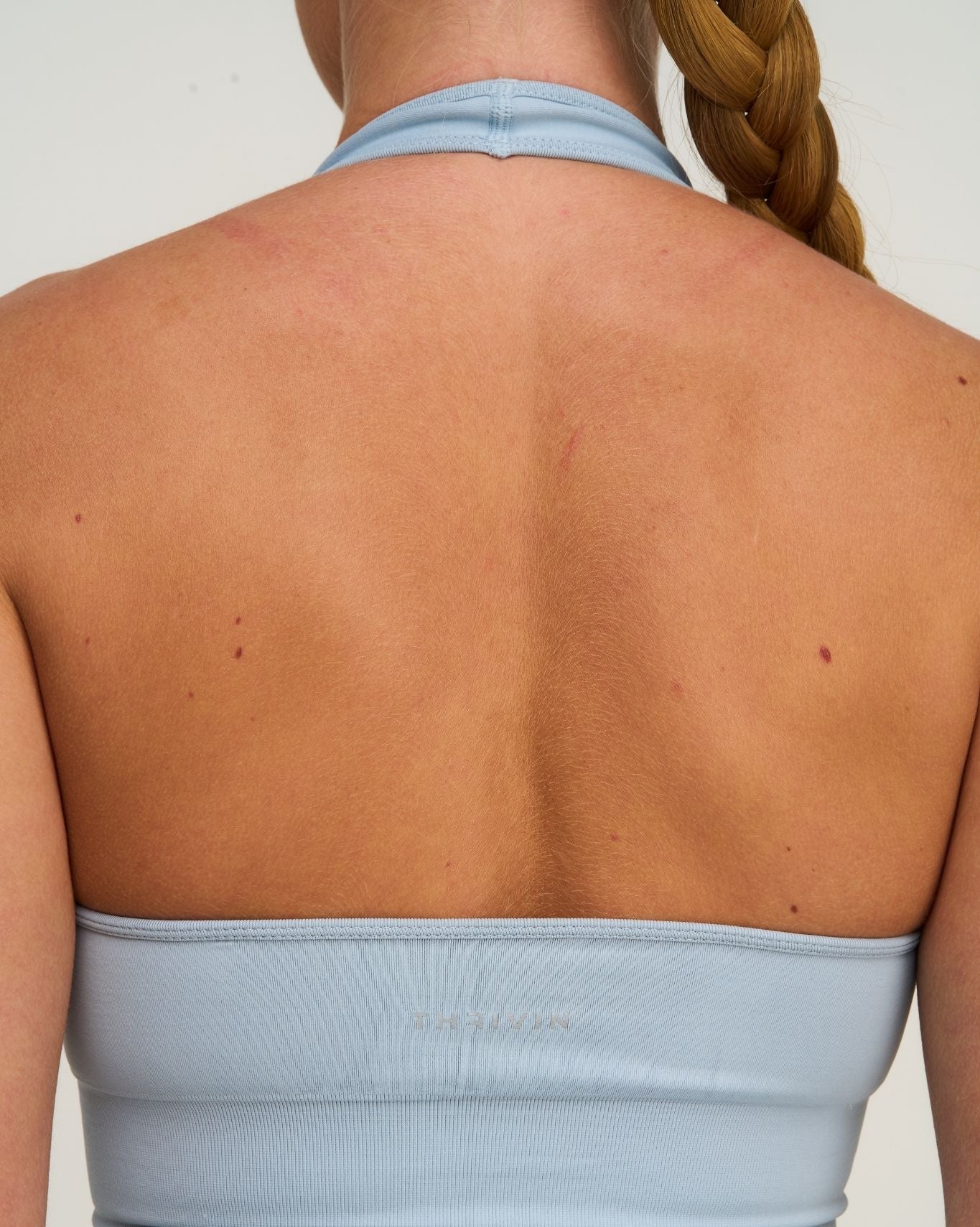 Elevate™ Sculpting Seamless Halterneck Top | Blue Haze