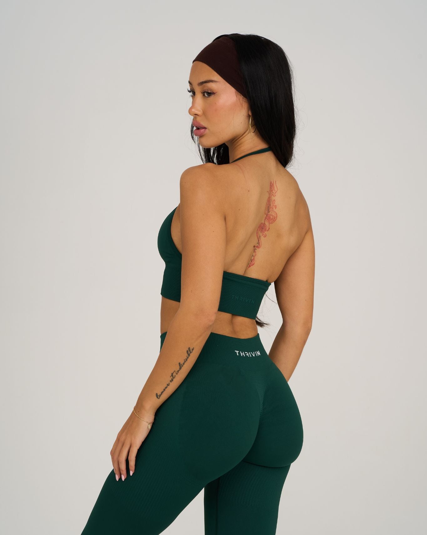 Elevate Multi-Way Sculpt Seamless Bra | Pine Green