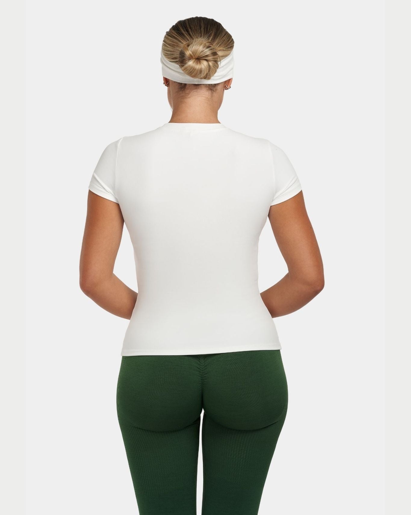 Arise - Seamless Sculpt Ribbed Contour Leggings - Zwart