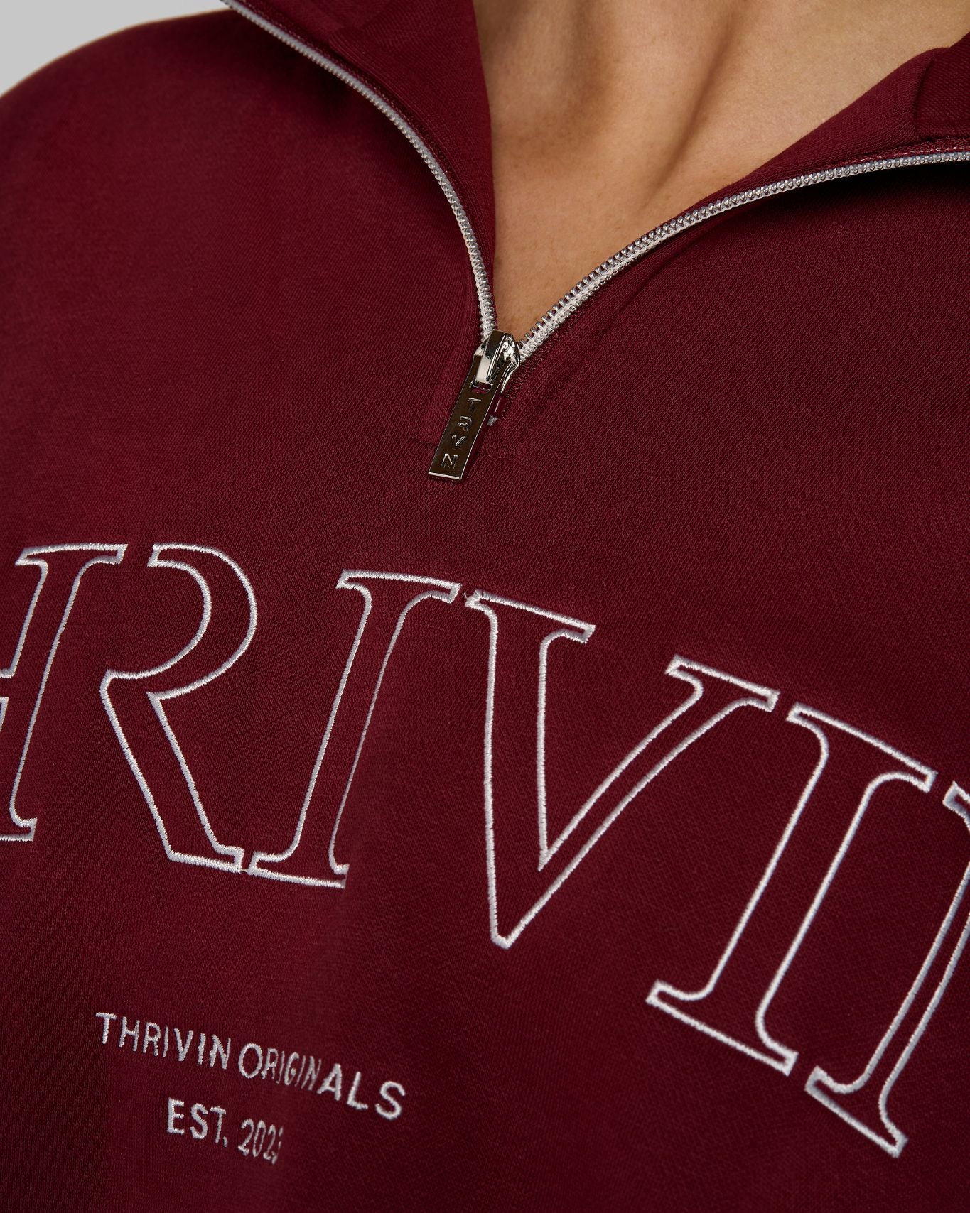 Original Halfzipper Sweater | Fine Wine