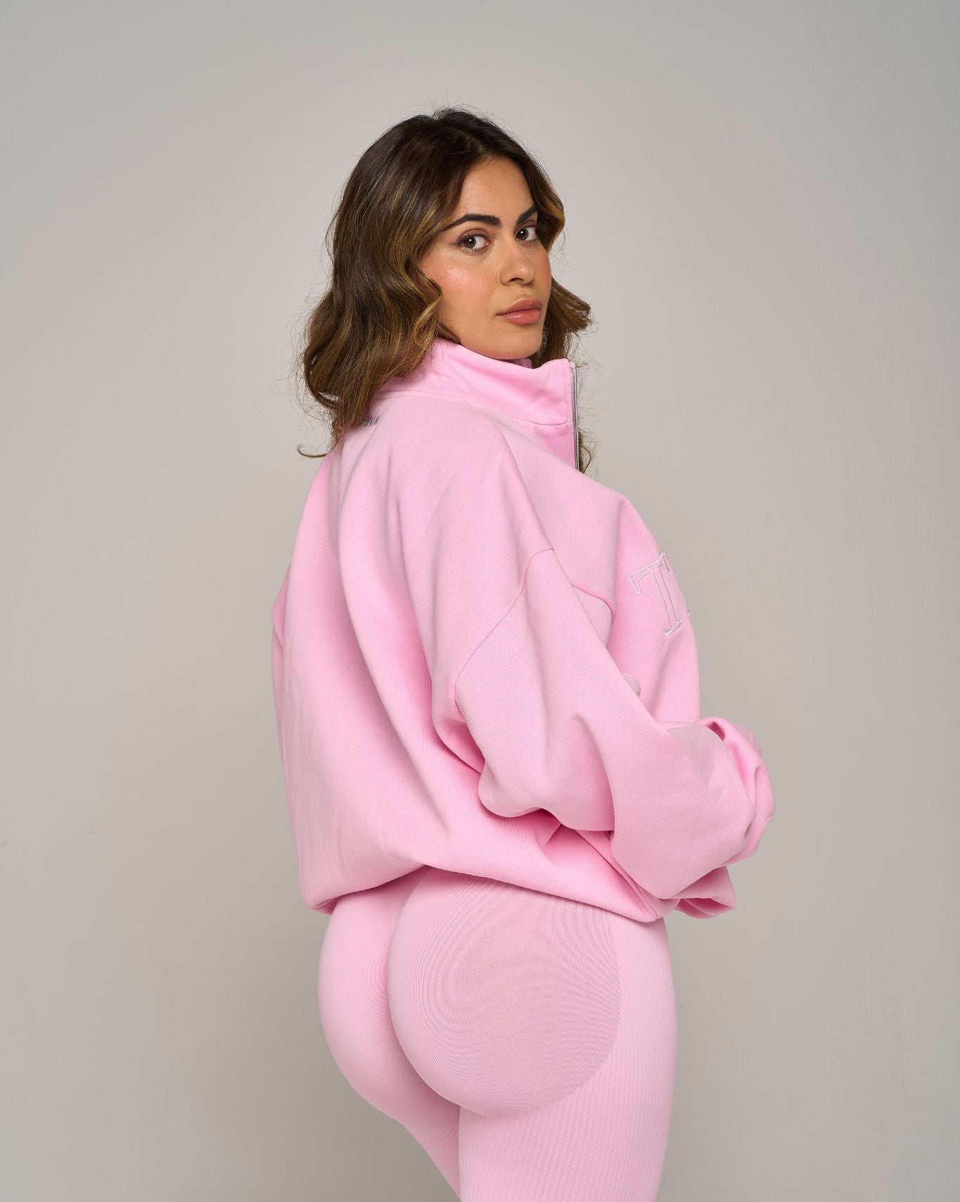 Chiara Original Halfzipper Sweatshirt | Candy Pink