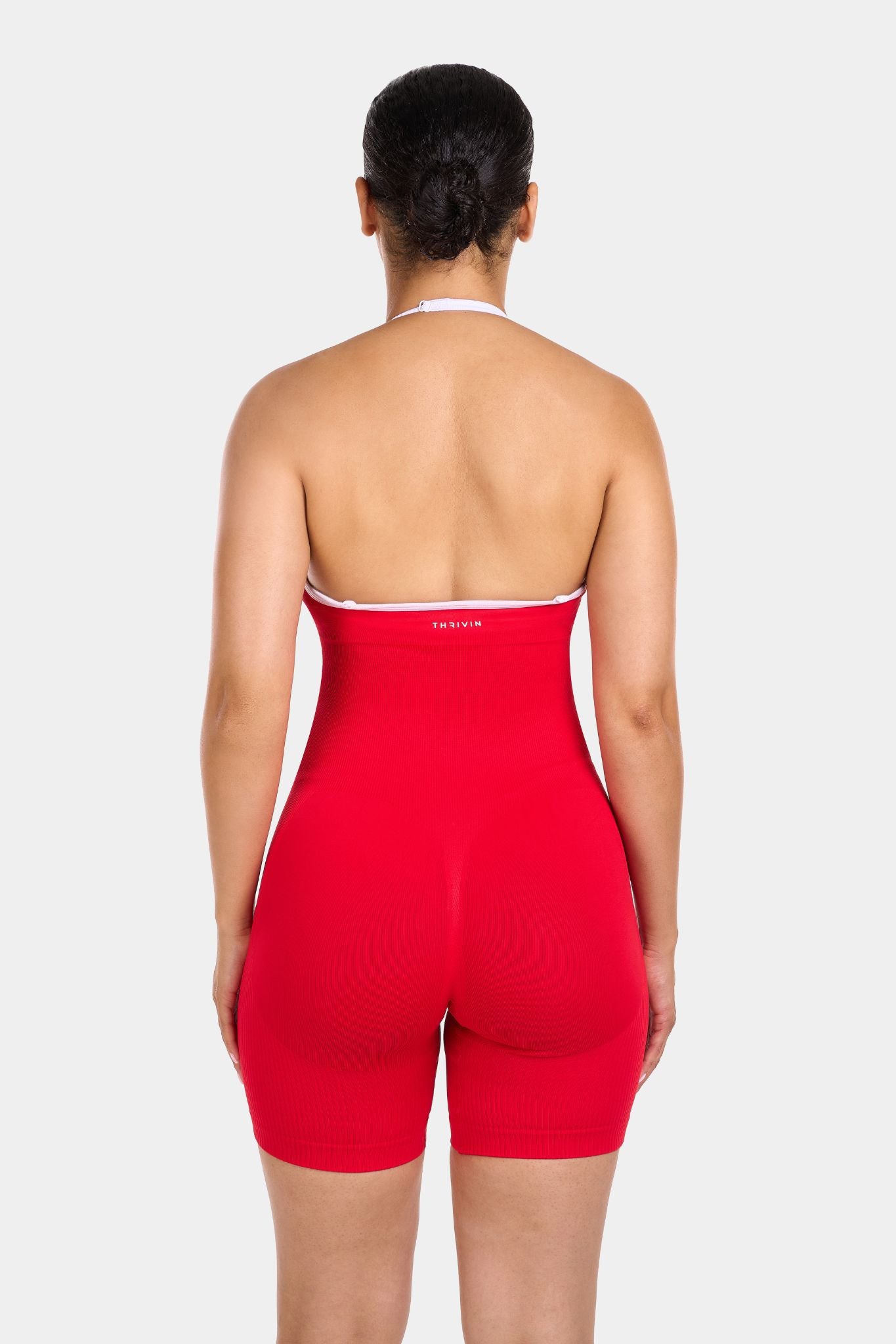 Multi-Way Sculpt Seamless Bodysuit | Baywatch Red