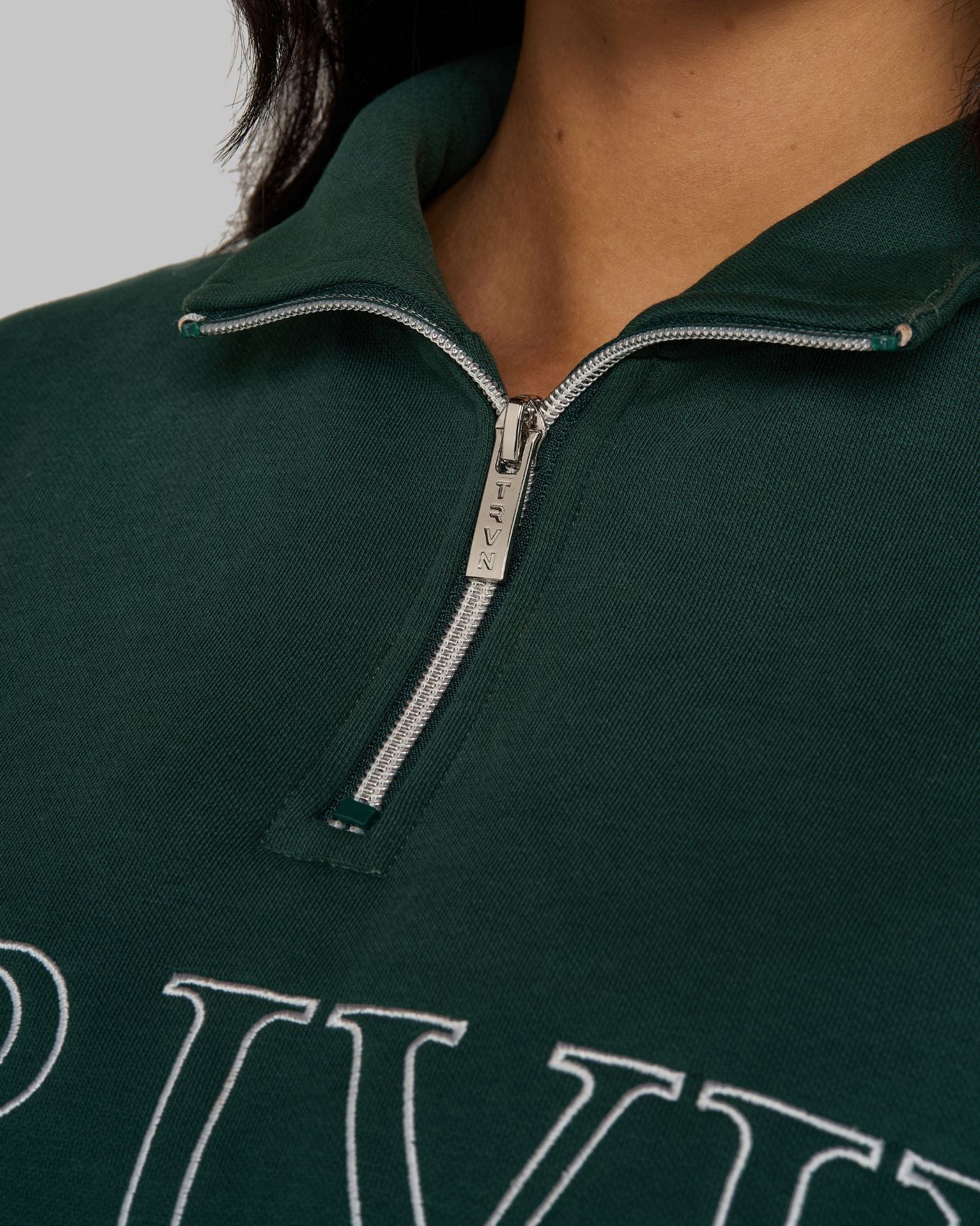 Original Halfzipper Sweater | Pine Green