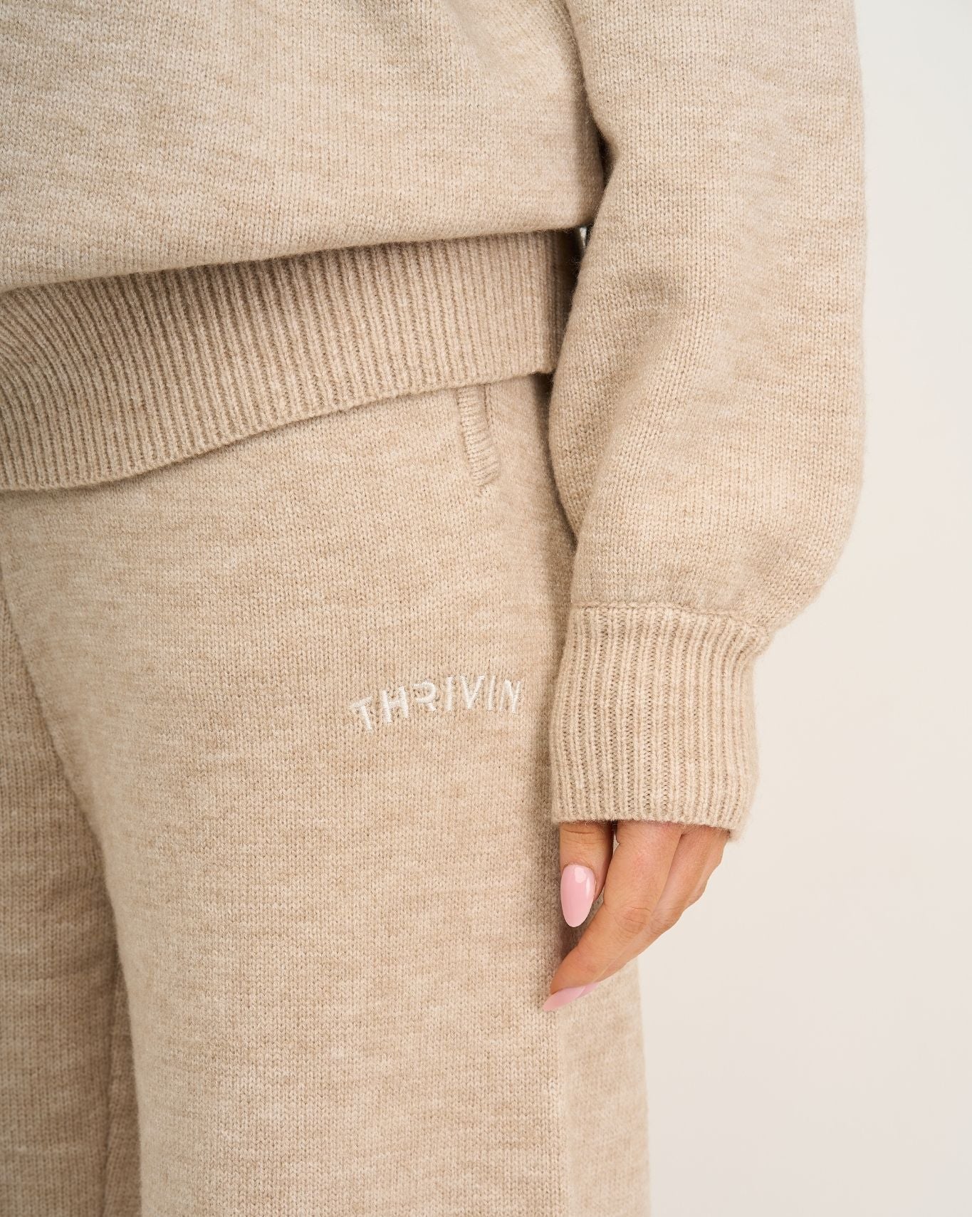 Essential Knitted Sweater | Oat
