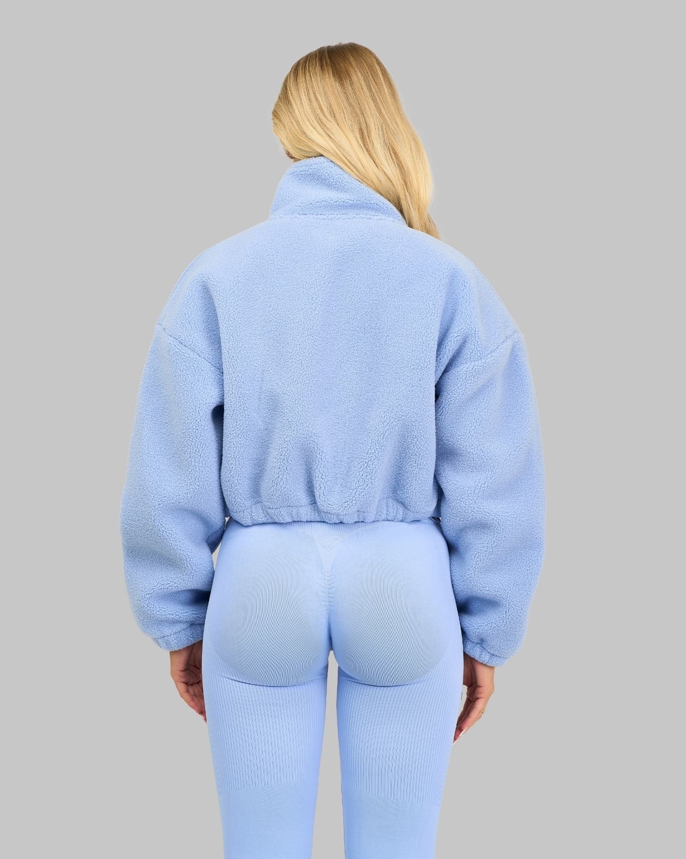 Essential Teddy Fleece Jacket | Glacier