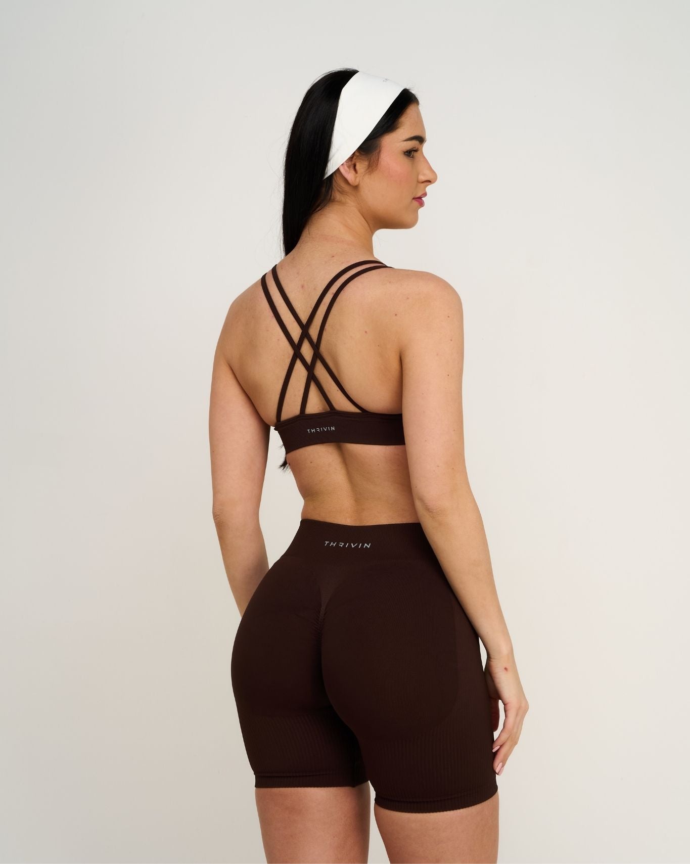 Elevate™ Sculpting Seamless High Apex Bra | Coffee