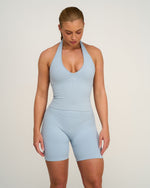 Elevate™ Sculpting Shapewear Top Halterneck | Blue Haze