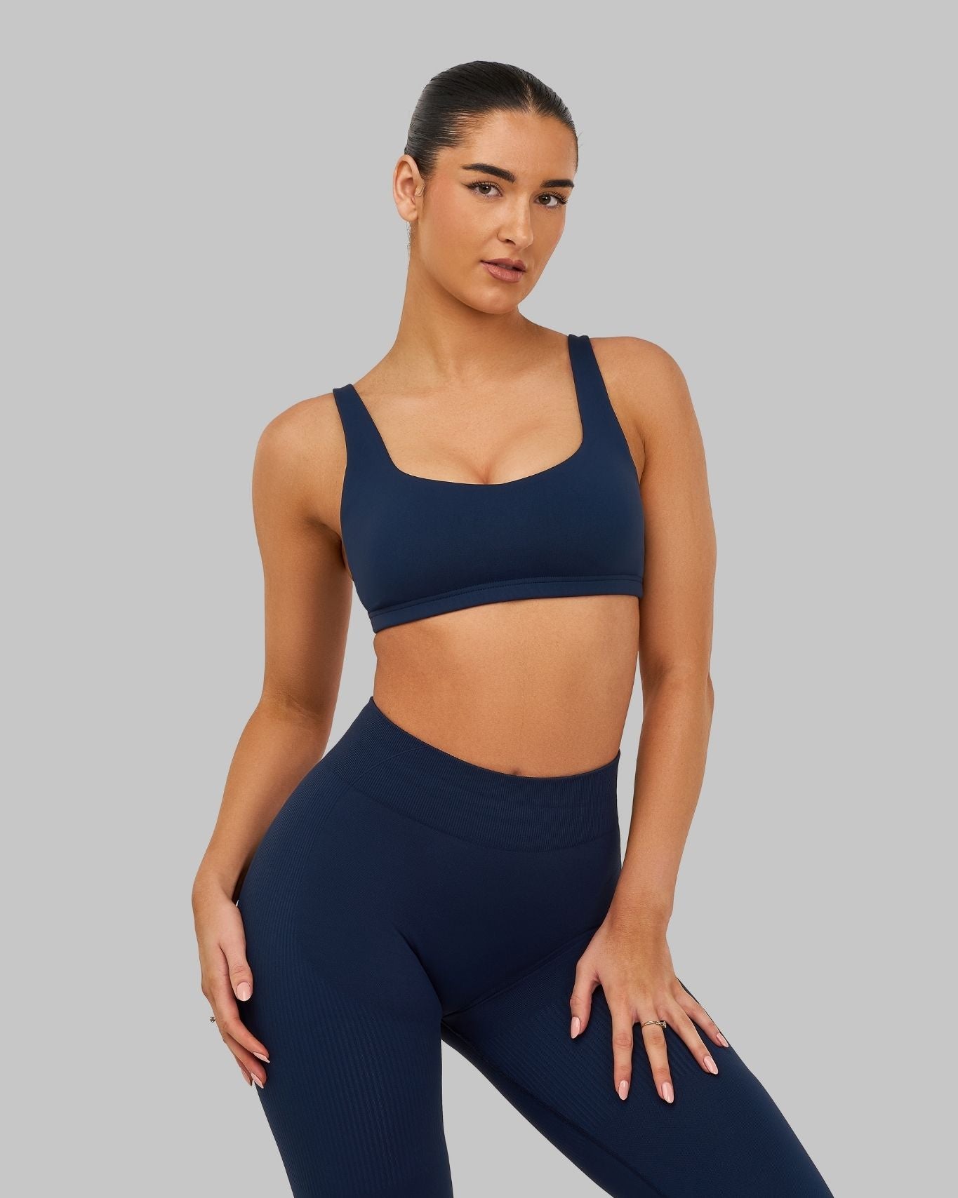 Elevate Medium Impact Bra | Midnight Navy