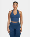Sculpting Shapewear Top Halterneck | Deep Sea
