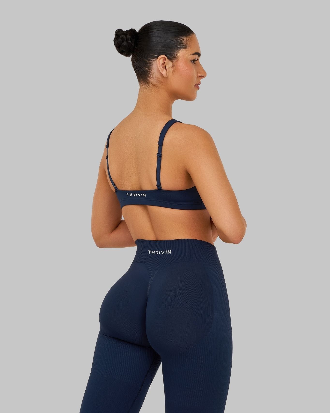 Elevate Medium Impact Bra | Midnight Navy
