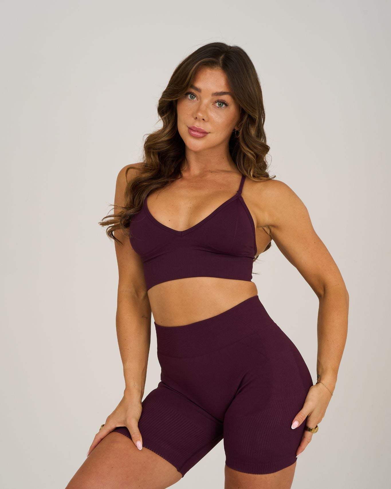 Elevate Multi-Way Sculpt Seamless Bra | Winter Plum
