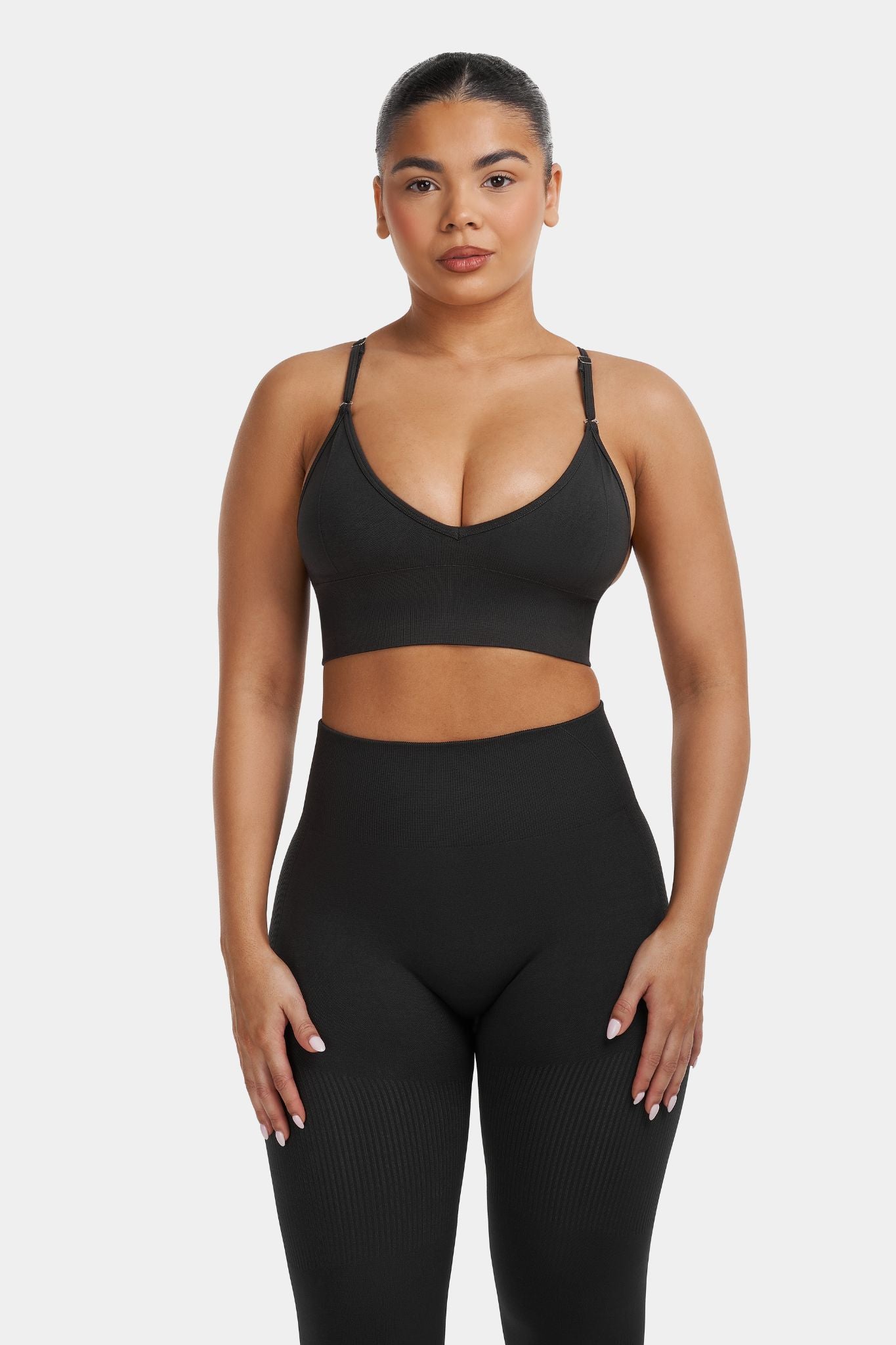 Multi-Way Sculpt Seamless Top | Charcoal Grey | Pre-Order