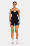 Multi-Way Sculpt Seamless Bodysuit | Black Noir