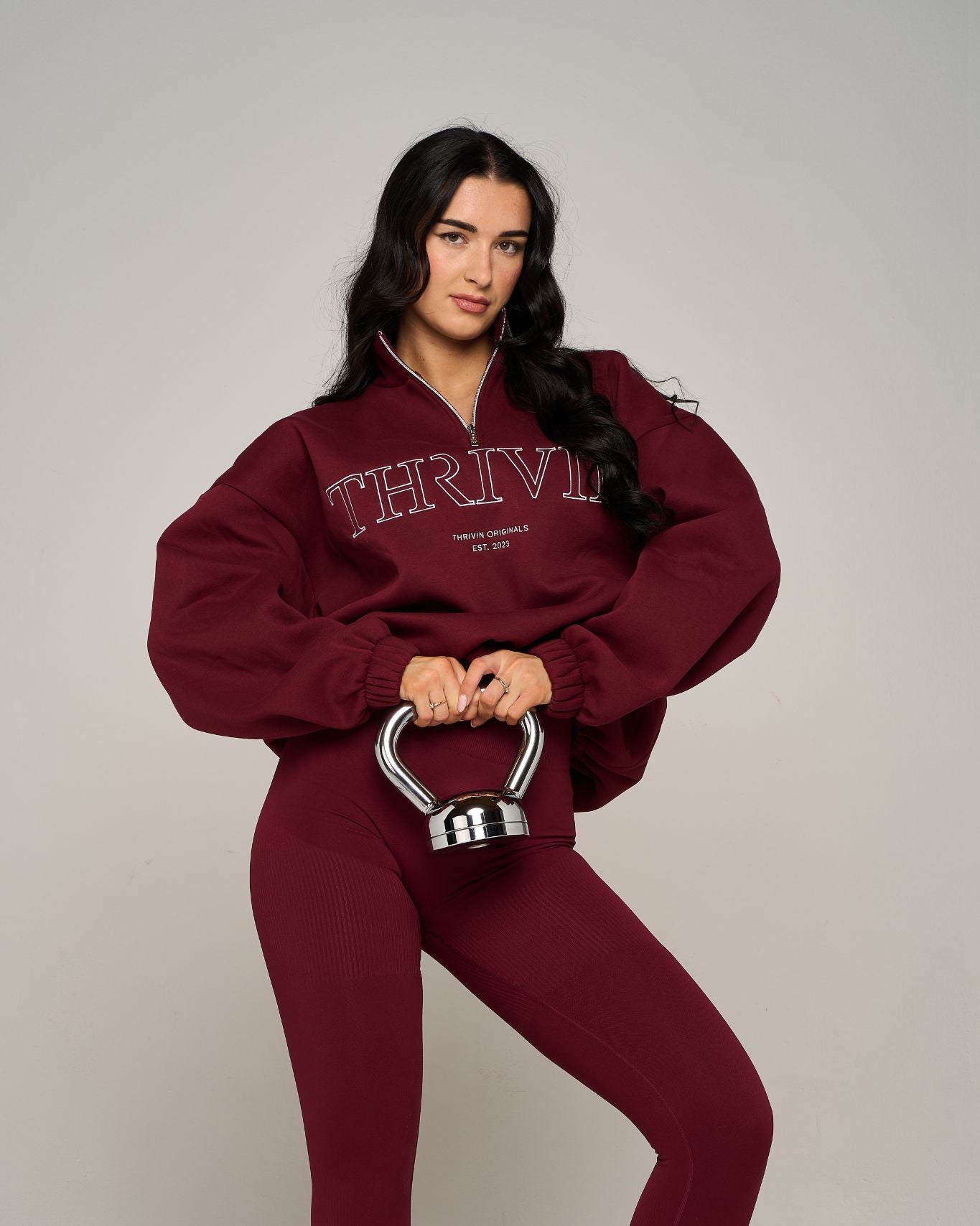 Original Halfzipper Sweater | Fine Wine
