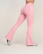 Elevate™ V-Waist Flared Leggings | Dusty Pink