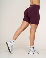 Ribbed Contour Shorts | New Purple