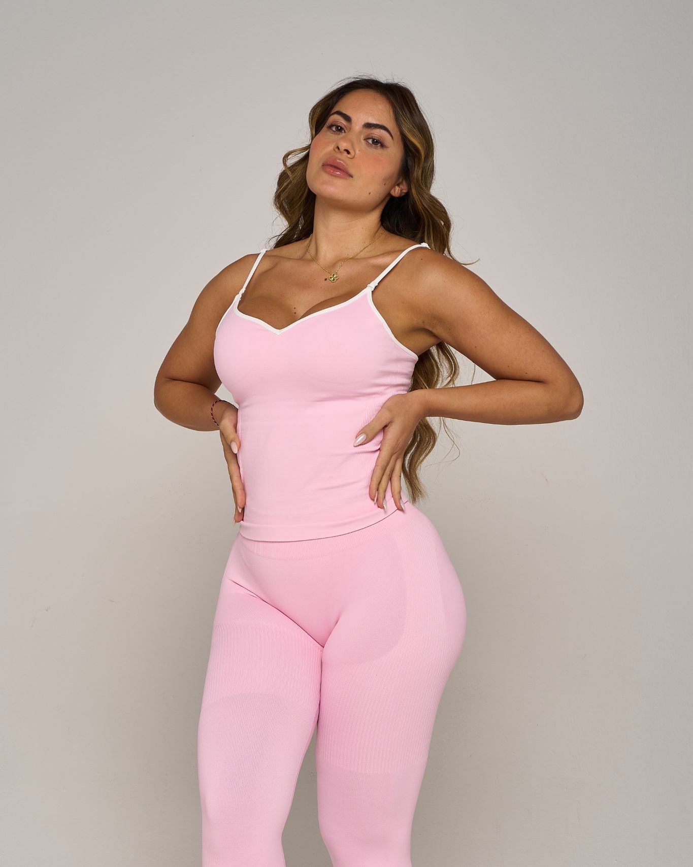 Chiara Sweetheart Tanktop | Candy Pink