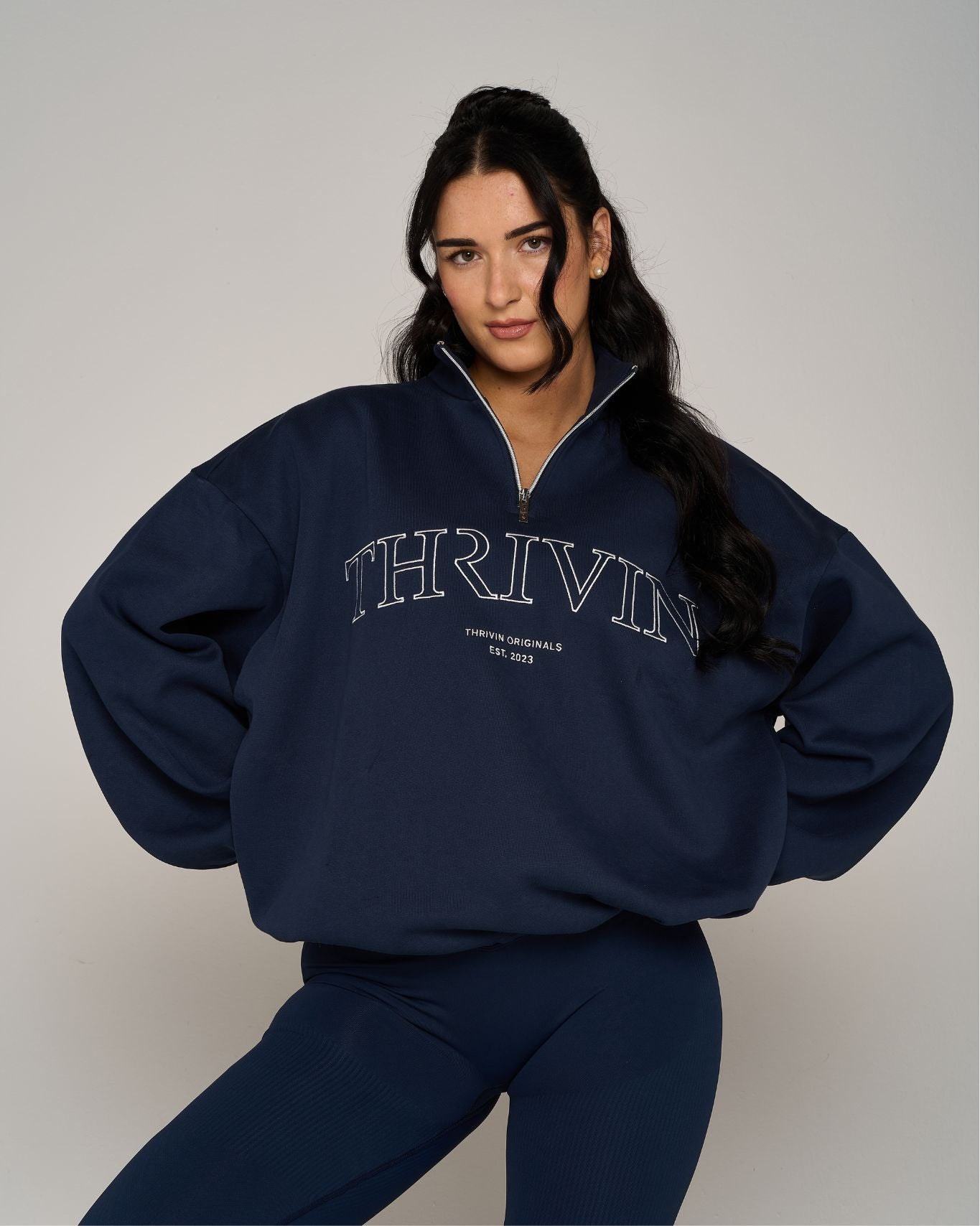 Original Halfzipper Sweater | Midnight Navy