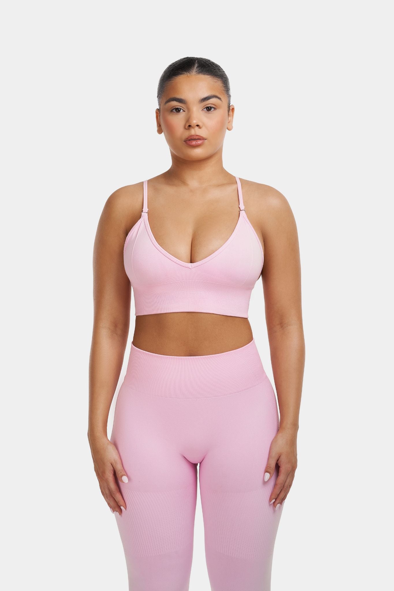 Multi-Way Sculpt Seamless Top | Pilates Pink | Pre-Order