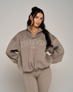 Original Halfzipper Sweater | Latte