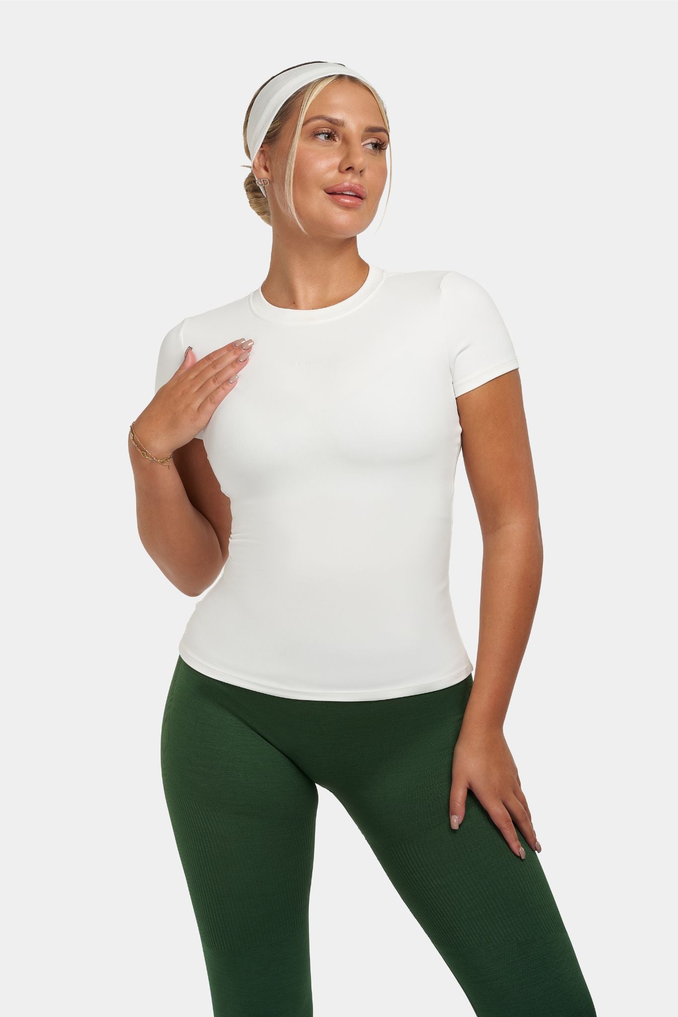 Arise - Seamless Sculpt Ribbed Contour Leggings - Zwart