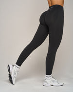 Elevate Ribbed Contour Leggings | Charcoal Grey