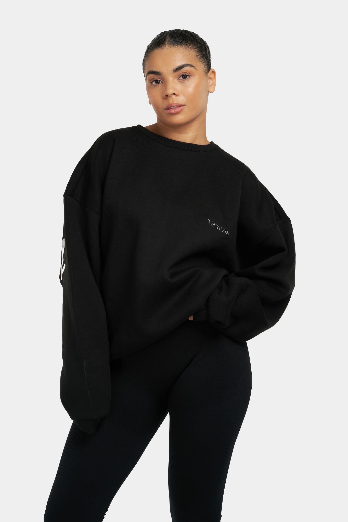 Orginal Thrivin Sweater | Black