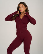 Elevate Sculpt Shapewear Jacket | Fine Wine
