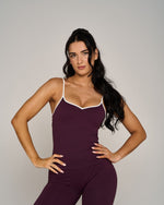Outline Sweetheart Tanktop | Winter Plum