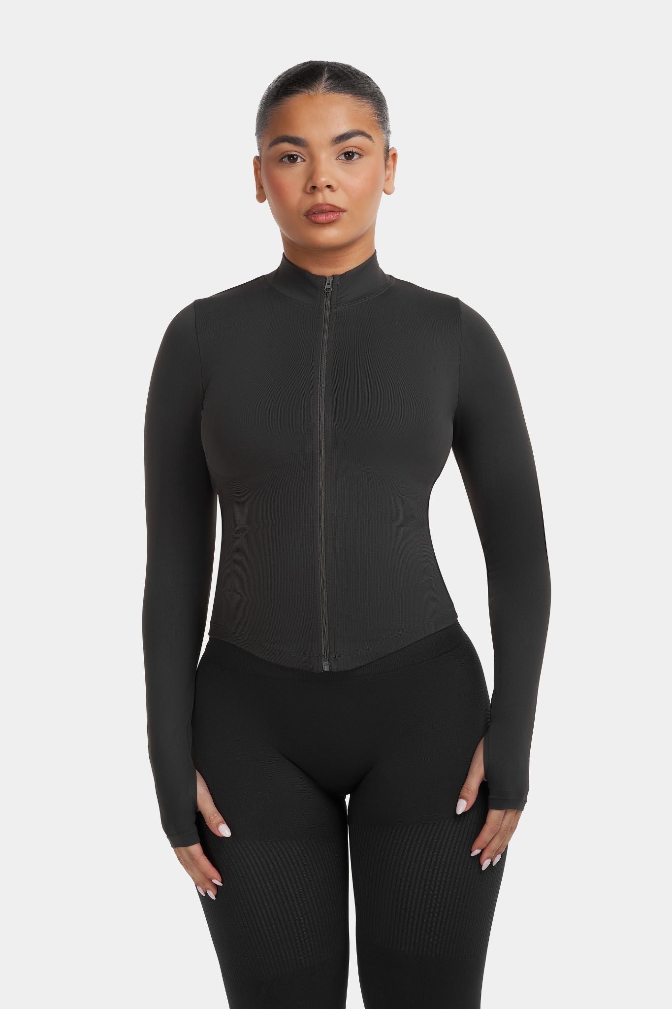 Sculpt Shapewear Jacket | Charcoal Grey | Pre-Order