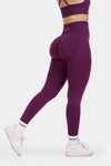 SculptV2 Ribbed Contour Leggings - Plum Leggings