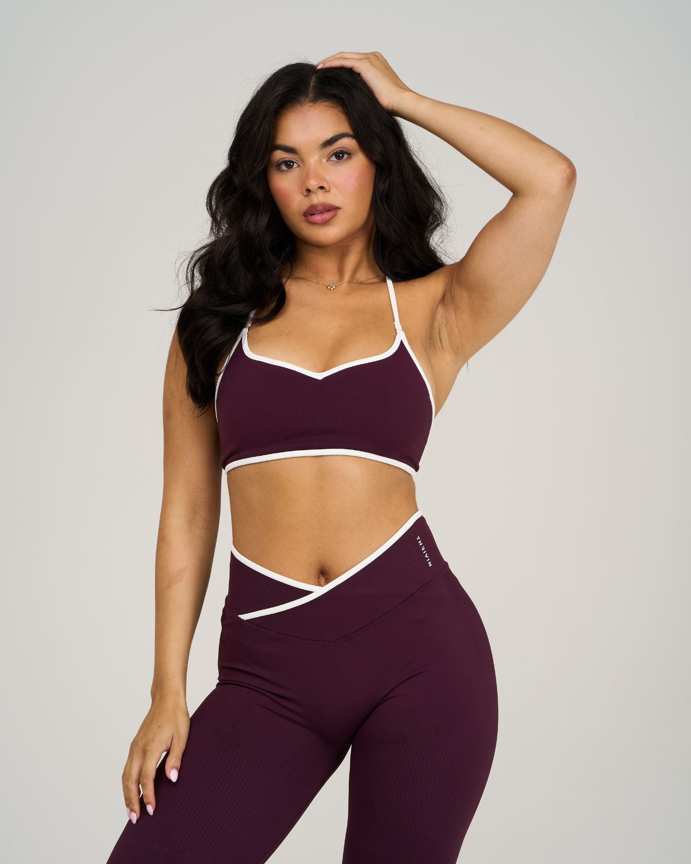 Outline Sweetheart Multiway Bra | Winter Plum