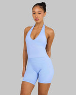 Chiara Sculpting Shapewear Top Halterneck | Glacier