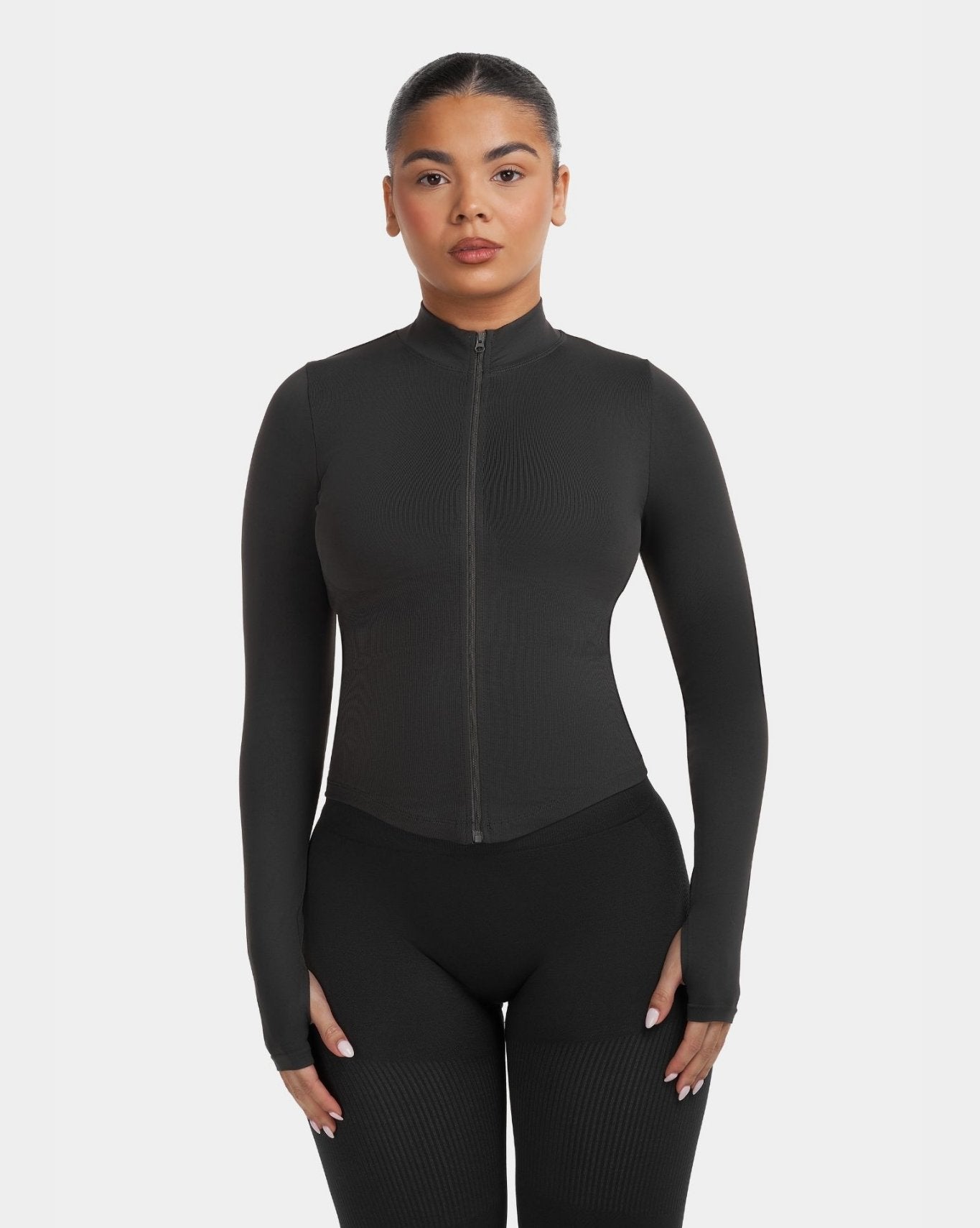 Sculpt Shapewear Jacket | Charcoal Grey
