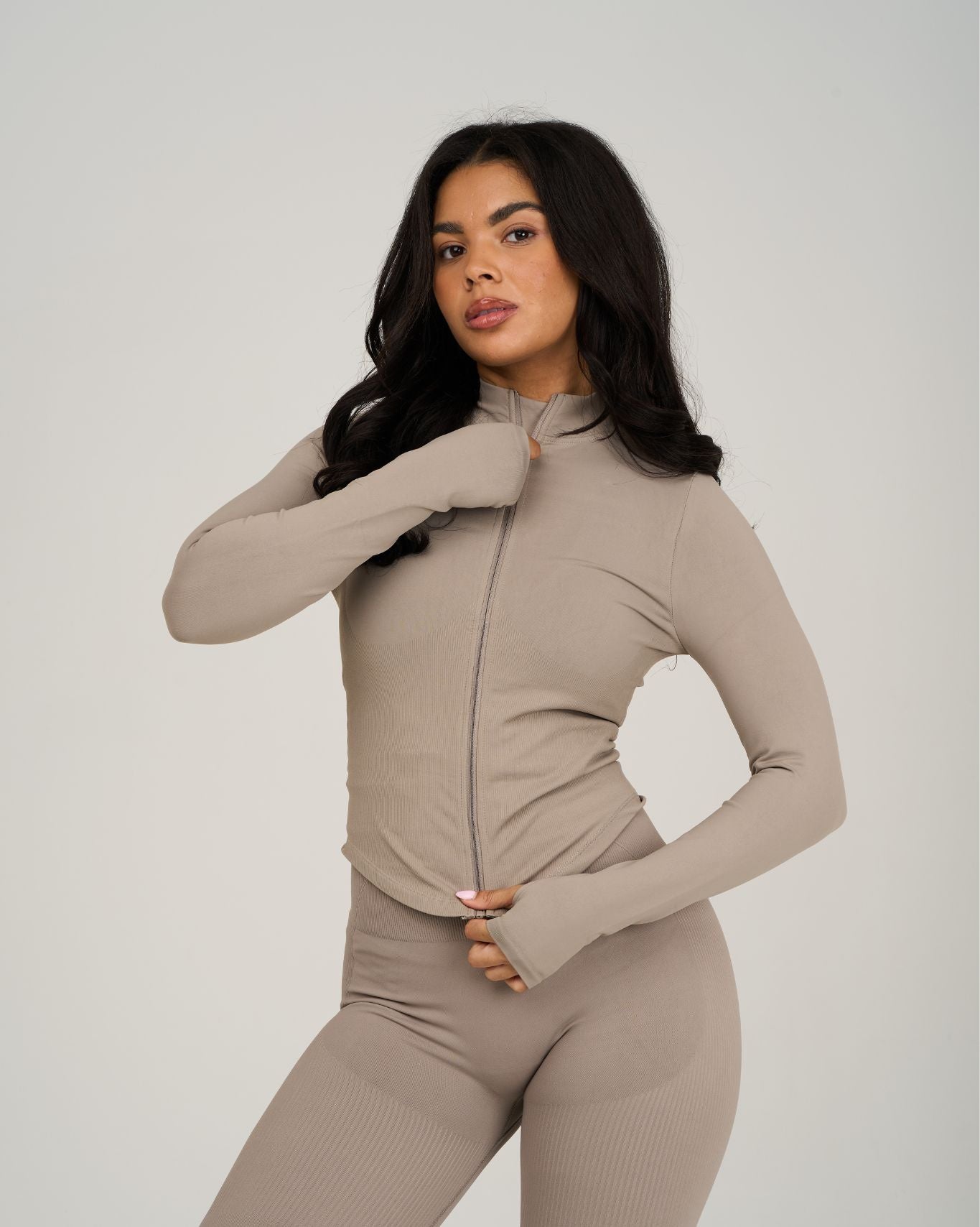 Elevate Sculpt Shapewear Jacket | Latte