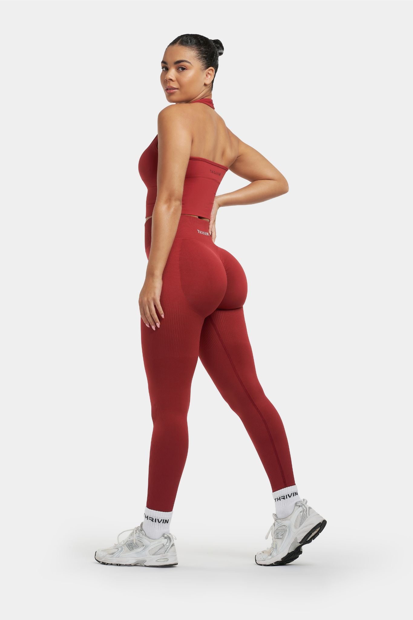 Sculpt Contour Leggings | Cherry Spice