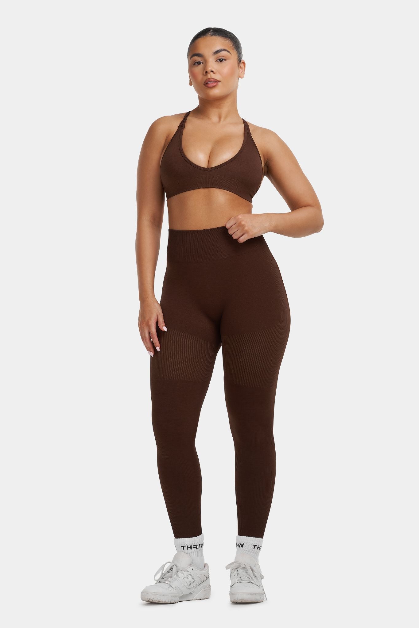 Sculpt Contour Leggings | Bourbon Brown | Pre-Order