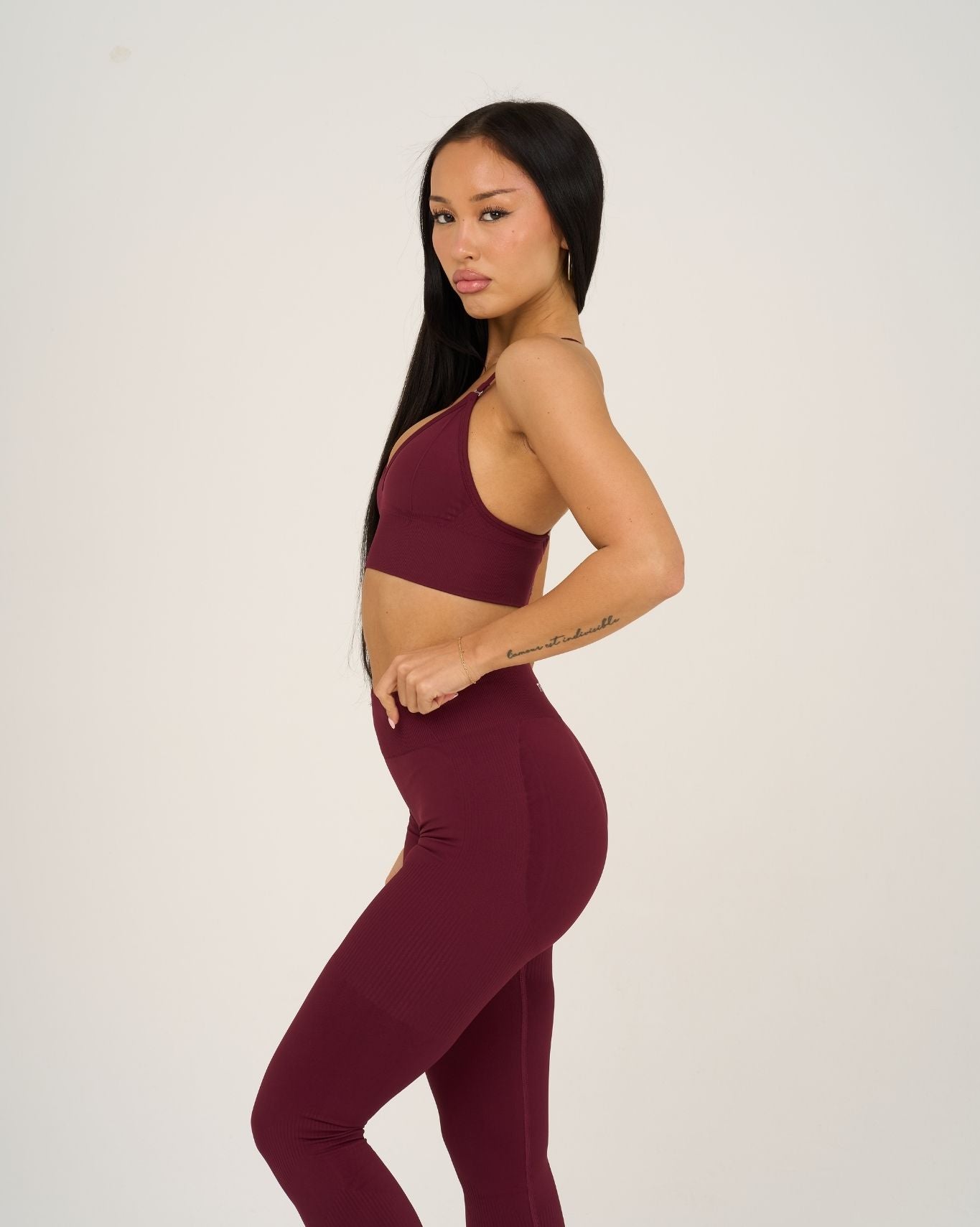 Elevate Multi-Way Sculpt Seamless Bra | Cranberry
