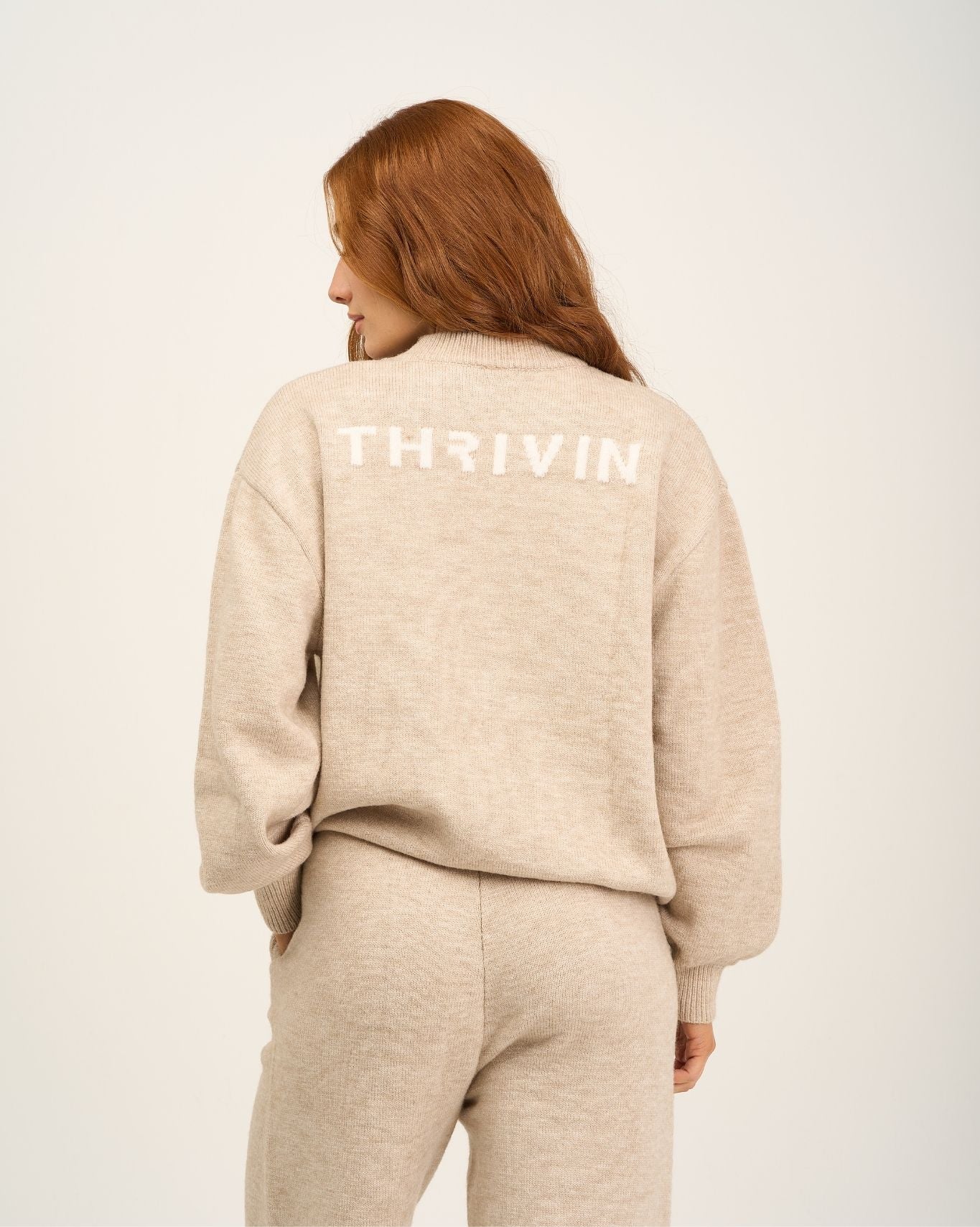 Essential Knitted Sweater | Oat